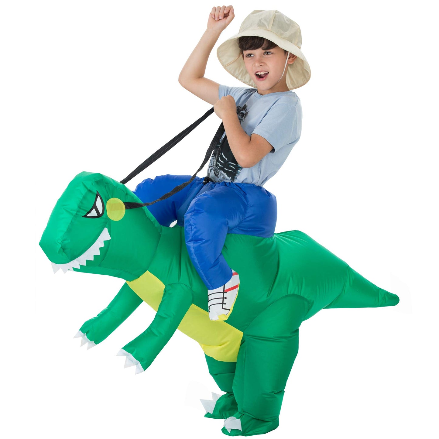 Toloco Inflatable Costume For Kids Blow Up Dinosaur Costume, Inflatable Dinosaur Costume, Blow Up Costume Kids Halloween Costumes For Boys And Girls, Blow Up T Rex Costume