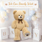 Tezituor 4ft Large Teddy Bear Giant Cream Teddy Bear, 43 inch Big Stuffed Animal Soft Plush for Kids Baby Shower Decorations, Cu