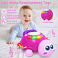Kaeohye Musical Turtle Baby Toys 6-12 Months,Baby Crawling Toys For 12-18 Months,Early Learning Toy With Light&Sound,Baby Tummy