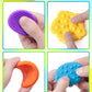 Sensory Fidget Toys For Kids Adults: 16 Pack Textured Silicone Worry Stones For Anxiety Relief, Sensory Stress Toy For Autism Ki