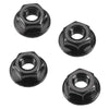 ARRMA Serrated Flange Wheel Nut 4mm (4), ARAC9750