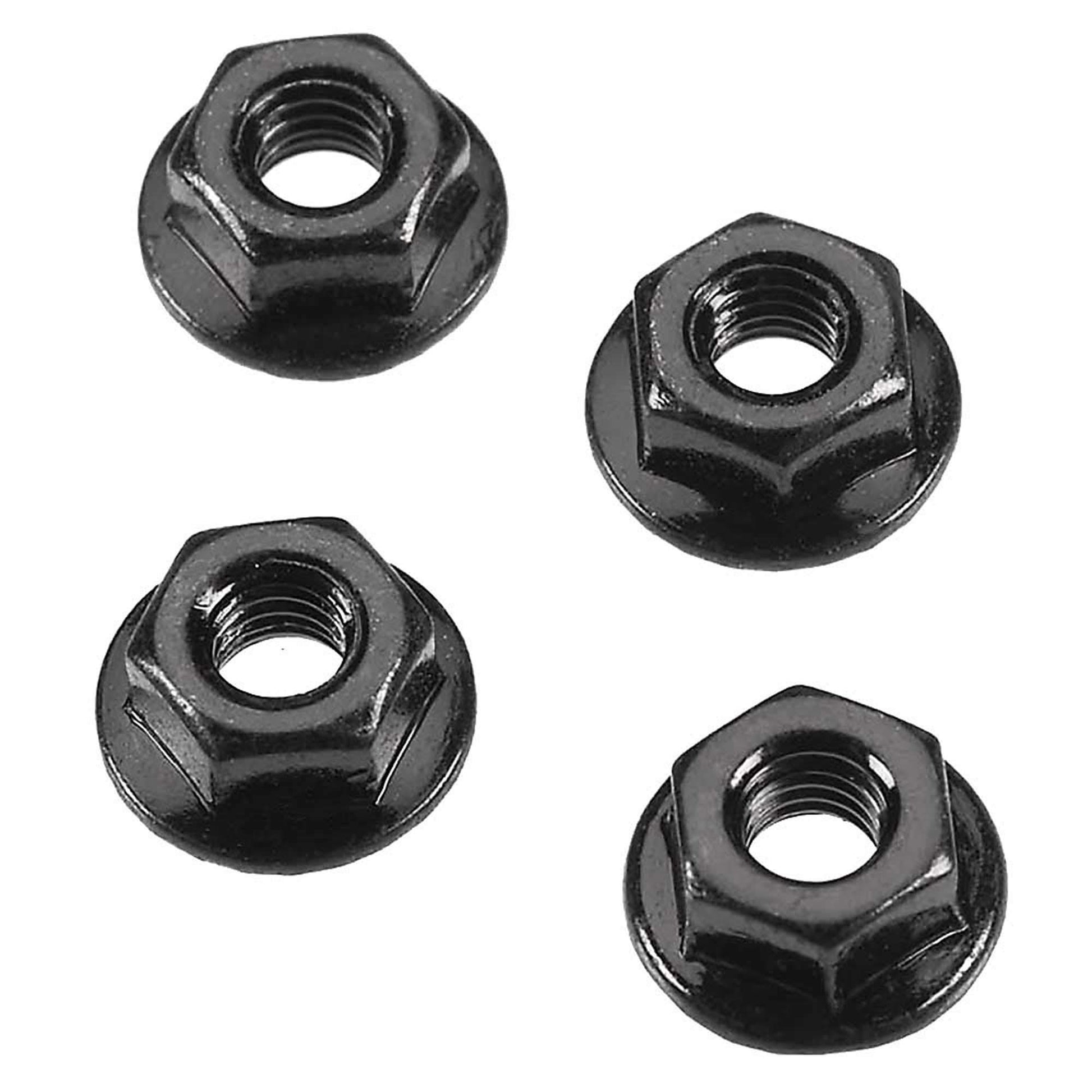 ARRMA Serrated Flange Wheel Nut 4mm (4), ARAC9750