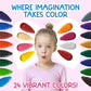 TinyGeeks Toddler Crayons - 24 Non-Toxic Washable Crayons, Easy to Hold, Multicolor for Kids Ages 3-8