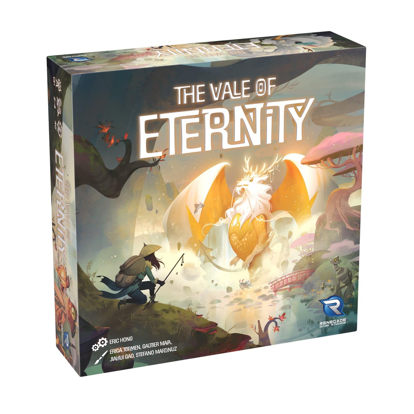 Renegade Game Studios: The Vale Of Eternity - Drafting & Set Collection Card Game, Tame & Hunt Fantastical Monsters & Creatures,
