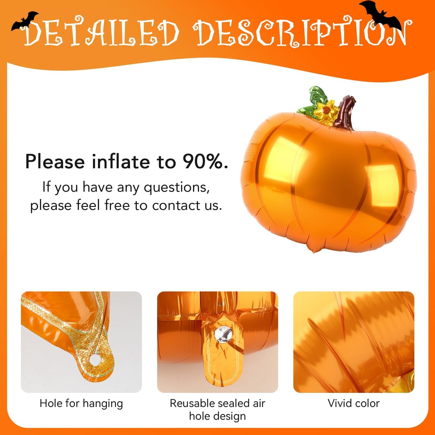 Dripykiaa 5Pcs Pumpkin First Balloon 40'' Gold One Year Old Balloon Set For First Birthday Fall Birthday Decorations Maple Leave