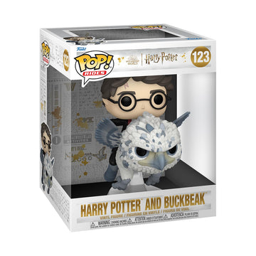 Funko Pop! Rides Deluxe: Harry Potter Prisoner Of Azkaban - Harry & Buckbeak - Collectable Vinyl Figure - Gift Idea - Official Merchandise - For Kids & Adults - Movies Fans