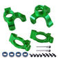 HobbyPark Aluminum Caster Blocks (c-hubs) & Steering Block Front Knuckles for Traxxas 1/18 LaTrax Teton Desert Prerunner Rally,