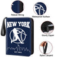 Baseball Card Binder  New York Trading Card Holder Protectors  4 Pocket Fits 400 Cards with 50 Removable Sleevesves Card Storage Album Folder Case Collector