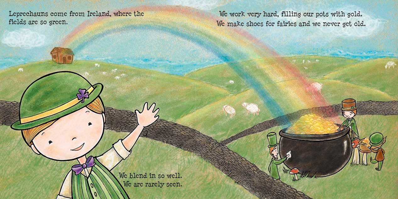 Silly McGilly St. Patrick's Day Plush Children's Book - Fun Leprechaun Tricks & Family Toy