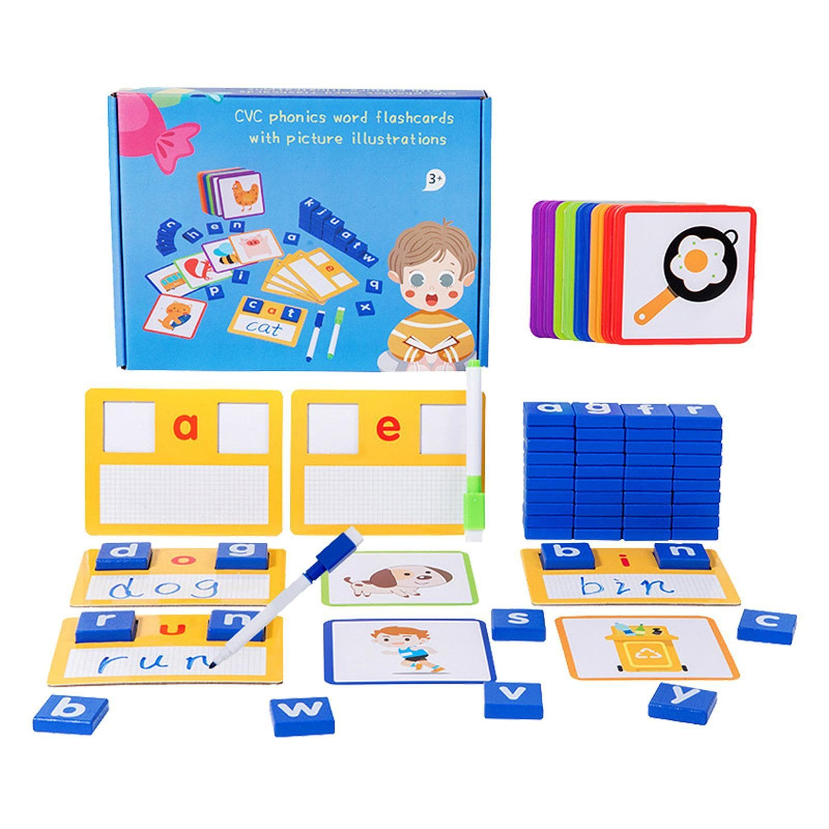 MYADDICTION Kids Alphabet Spelling Game Early Educational Montessori Toy Kids Group Game