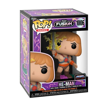 Funko Pop! Games: Fusion - He-Man W 1/6 Odds For Rare Chase Variant - 1/6 Odds For Rare Chase Variant - Masters Of The Universe