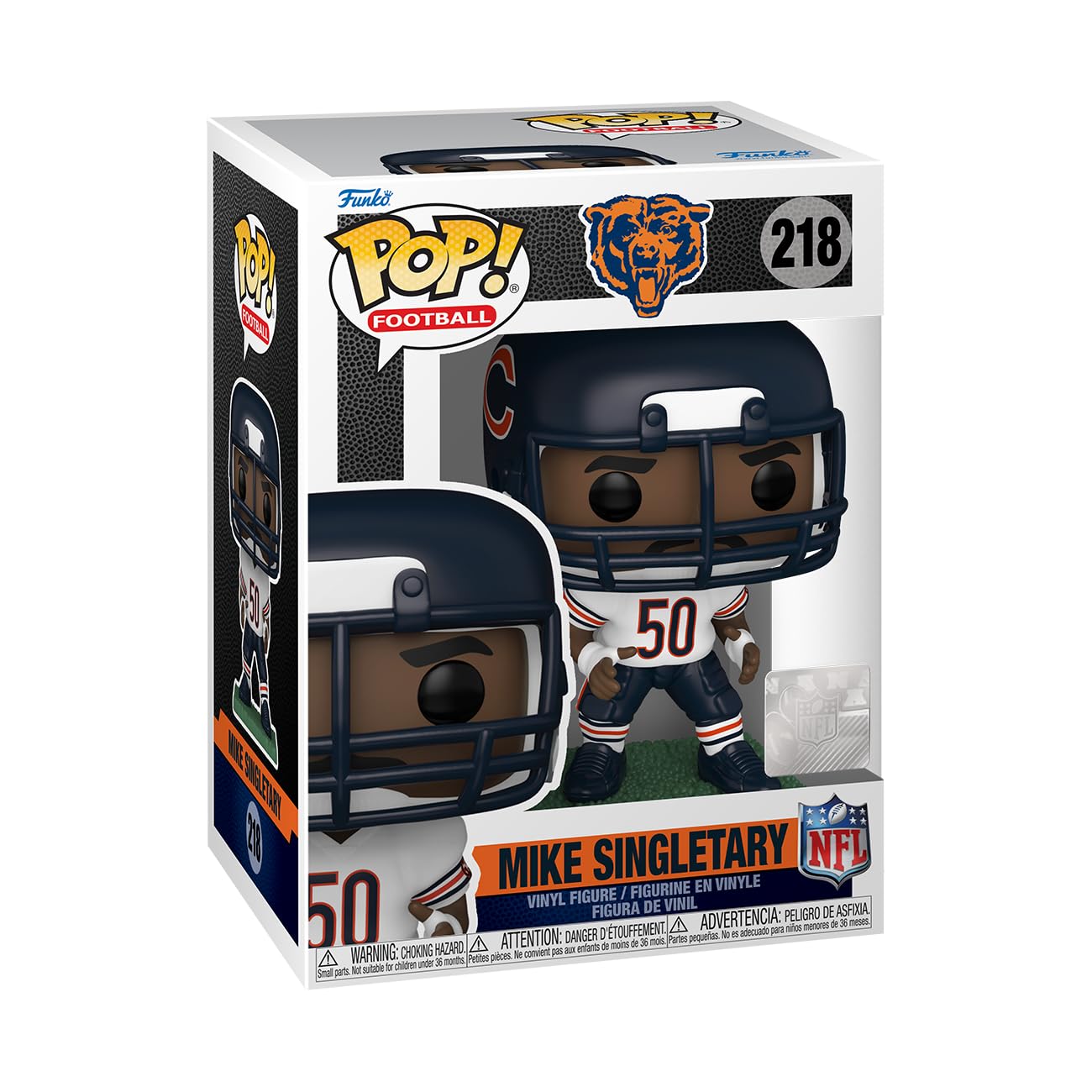 Funko Pop! Nfl: Legends - Mike Singletary - (Bears) - Collectable Vinyl Figure - Gift Idea - Official Merchandise - For Kids & A