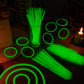 Taikula 60 Pack 8    Green Glow Sticks Bulk with 60 Connectors Neon Glow In The Dark Party favors Supplies for Holiday Birthday
