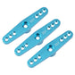 3Pack ShareGoo Aluminum Alloy 25T Servo Horn Double Arm Steering Arms Compatible with Futaba Savox Power HD HSP MG995 Servos Mot