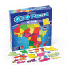Geotoys GeoPuzzle, Africa and Middle East Shaped Jigsaw Puzzle, 65 Pc Geography Puzzle, Map Puzzle - Jigsaw Puzzles for Kids Age
