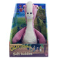 Gigantosaurus: 10'' Dinosaur Soft Plush - Rocky - Pink & White Huggable Dino, Soft Texture Stuffed Toy, Tv Series Character, Tod