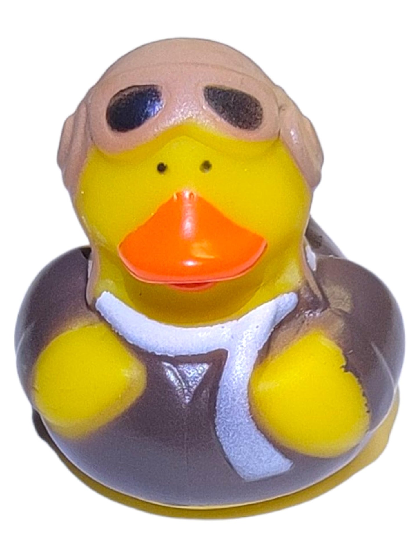 Cool Rubber Ducks (2') Standard Size. (12 Pack) Cute Duck Bath Tub Pool Toys. (Aviator Rubber Ducks)