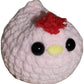 Cute Chicken Plushie | Stuffed Animal | Cute Amigurumi Kawaii | Handmade | Crochet (Mini, Smoothie)