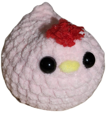 Cute Chicken Plushie | Stuffed Animal | Cute Amigurumi Kawaii | Handmade | Crochet (Mini, Smoothie)