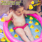Gadiedie Rubber Duck 50 Pack Mini Rubber Ducky Float Ducks Baby Bath Toy, Great For Jeep Ducking, Shower, Birthday Party, Carnival Game Gift(1.6'X 1.5' X 1.2')