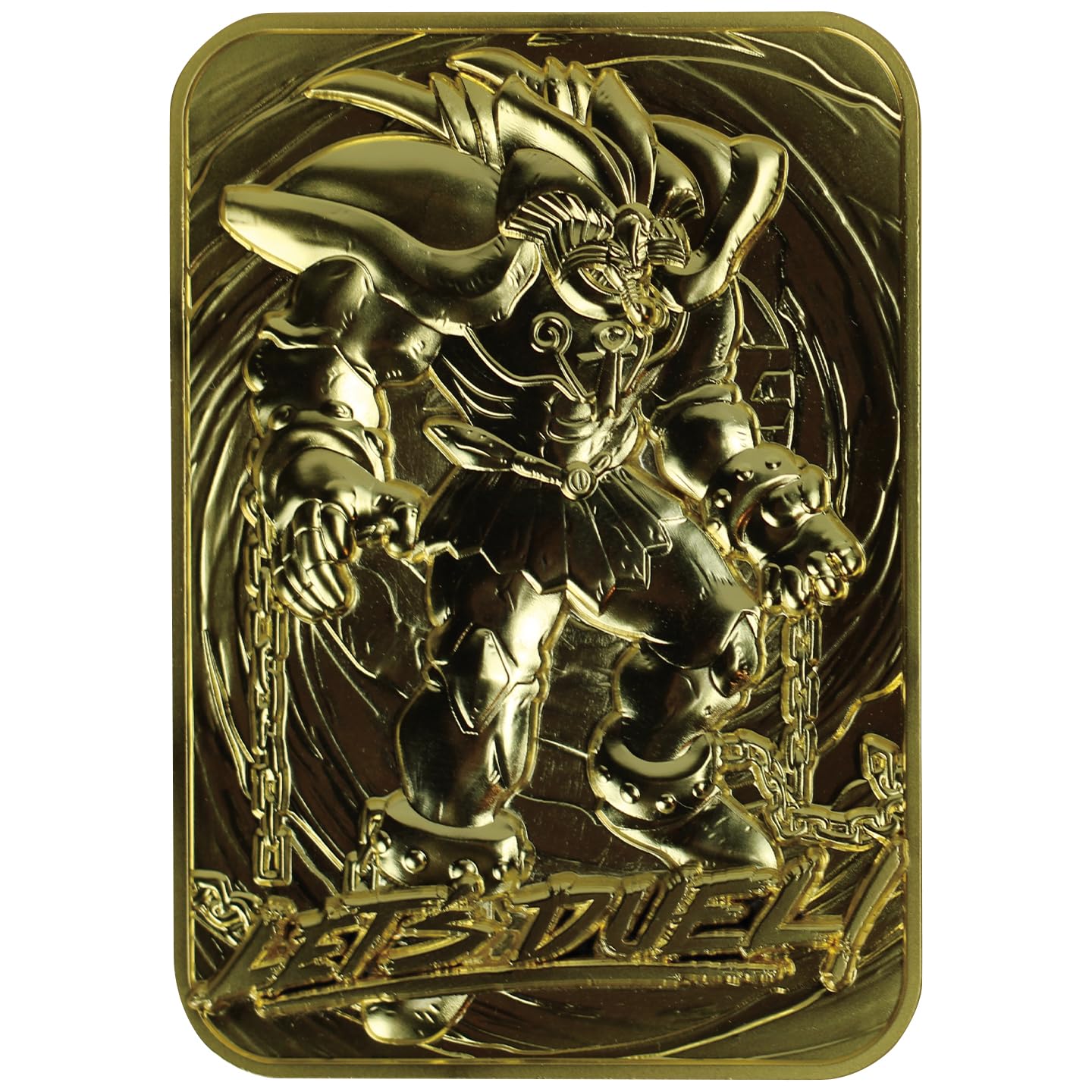 Fanattik Kon-Ygo26G Yu-Gi-Oh-Limited Edition 24K Gold Plated Collectible Exodia The Forbidden One