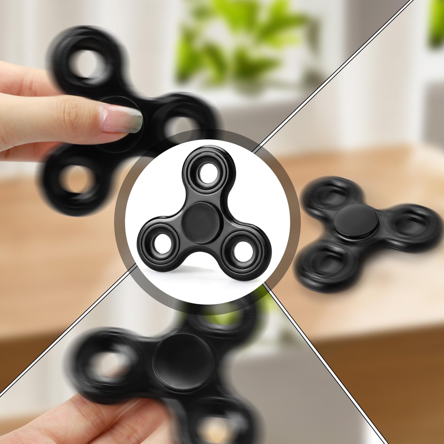 Fidget Toys Adults, Fidget Toys For Adhd Adults, Fidget Toys For Kids 8-12, Easter Basket Stuffers For Kids Teen (Black)