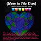 28 Sets Heart Suncatchers for Windows Hanging Glow in The Dark Valentines Day Suncatcher Decoration Window Paint Art Craft Sun
