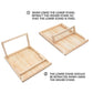 Becko US 1000-pc Jigsaw Puzzle Board with Stand, Flannel Surface, 30.3 x 22.3 inches, Model WGPTJ