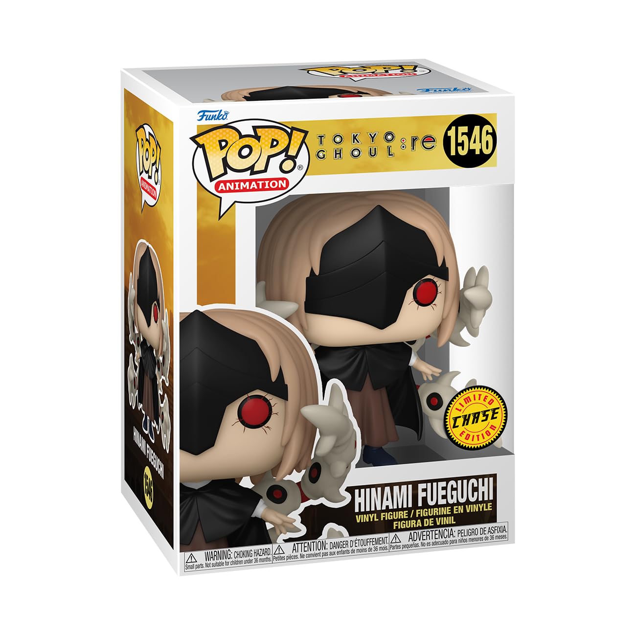 Funko Pop! Animation: Tokyo Ghoul: Re - Hinami Fueguchi - 1/6 Odds For Rare Chase Variant - Collectable Vinyl Figure - Gift Idea - Official Merchandise - For Kids & Adults - Anime Fans