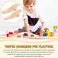 Liliful Wood Train Track Expansion Wooden Train Track Accessories Wooden Train Bridge for Most Major Toy Trains Railway