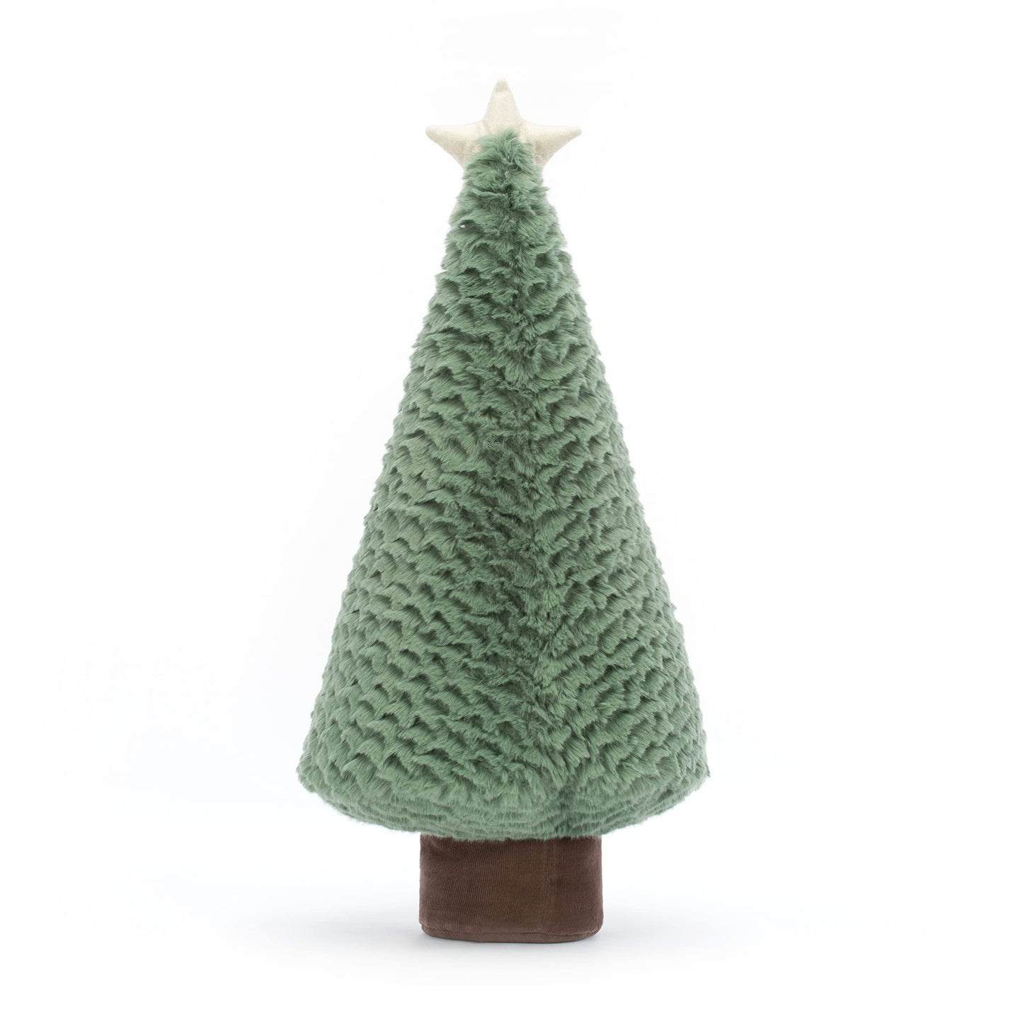 Jellycat Amuseables Blue Spruce Christmas Tree Stuffed Toy, Large 16.5 Inches - Holiday Plush D  Cor