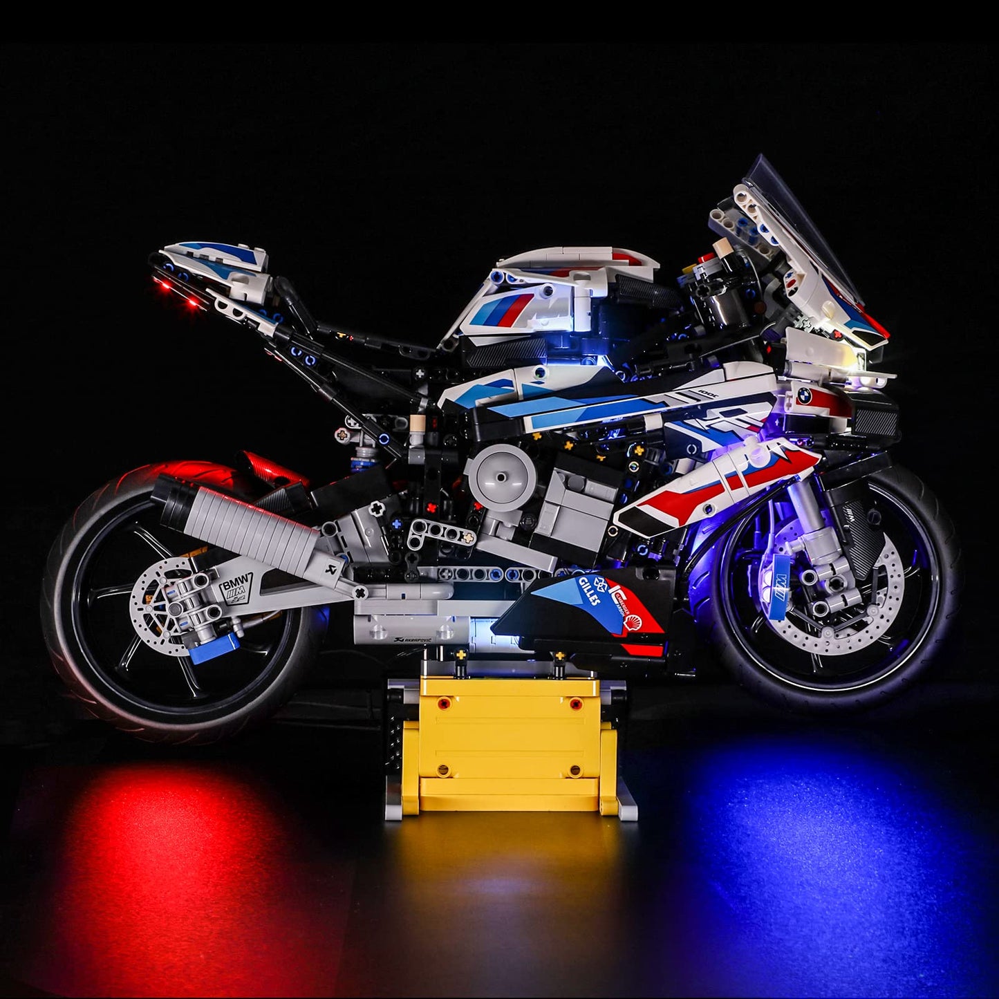 Yeabricks Led Light For Lego-42130 Technic Bmw M 1000 Rr Building Blocks Model (Lego Set Not Included)