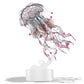 Piececool 3D Puzzles For Adults - Jellyfish 3D Metal Model Building Kits, Marine Organism Night Light With Usb Plug, Diy Arts & Crafts Kits, Best Birthday Gifts
