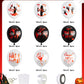 50Pcs Scary Halloween Balloons,12 Inch Bloody Balloons,Horror Balloons With Blood Handprint,Scary Halloween Decorations For Zomb
