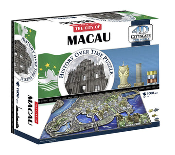 4D Cityscape 4D Macau China Puzzle