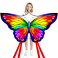 Butterfly Kites for Kids & Adults - Rainbow Color Easter Kites for Outdoor Family Fun, Includes Kite String & Carry Bag, Perfect