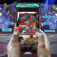 Mini Arcade Games Machine - 156 Retro Games Console Playable - 2.8 Inch Screen Handheld Gaming Device Support Av Output - Electr