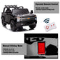 POSTACK 24 Volt Ride on Toy with Parental Remote, 4WD Battery Powered Electric Power 4 Wheels for Toddlers, Kids Ride on UTV Tru
