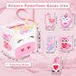 Myersmas Valentine Boxes 33 Pieces Unicorn Valentines Day Cards and Valentine Mailbox for Classroom Exchange Party Supplies (1 U