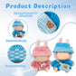3 Sets Clothes for Doll  Clothes Set for 17cm Dolls  Doll Clothes Suitable for Dolls Accessories (NO Doll)