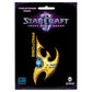 JINX Starcraft II: Heart of The Swarm Protoss Sticker, Yellow, 2 Multi-Size Stickers