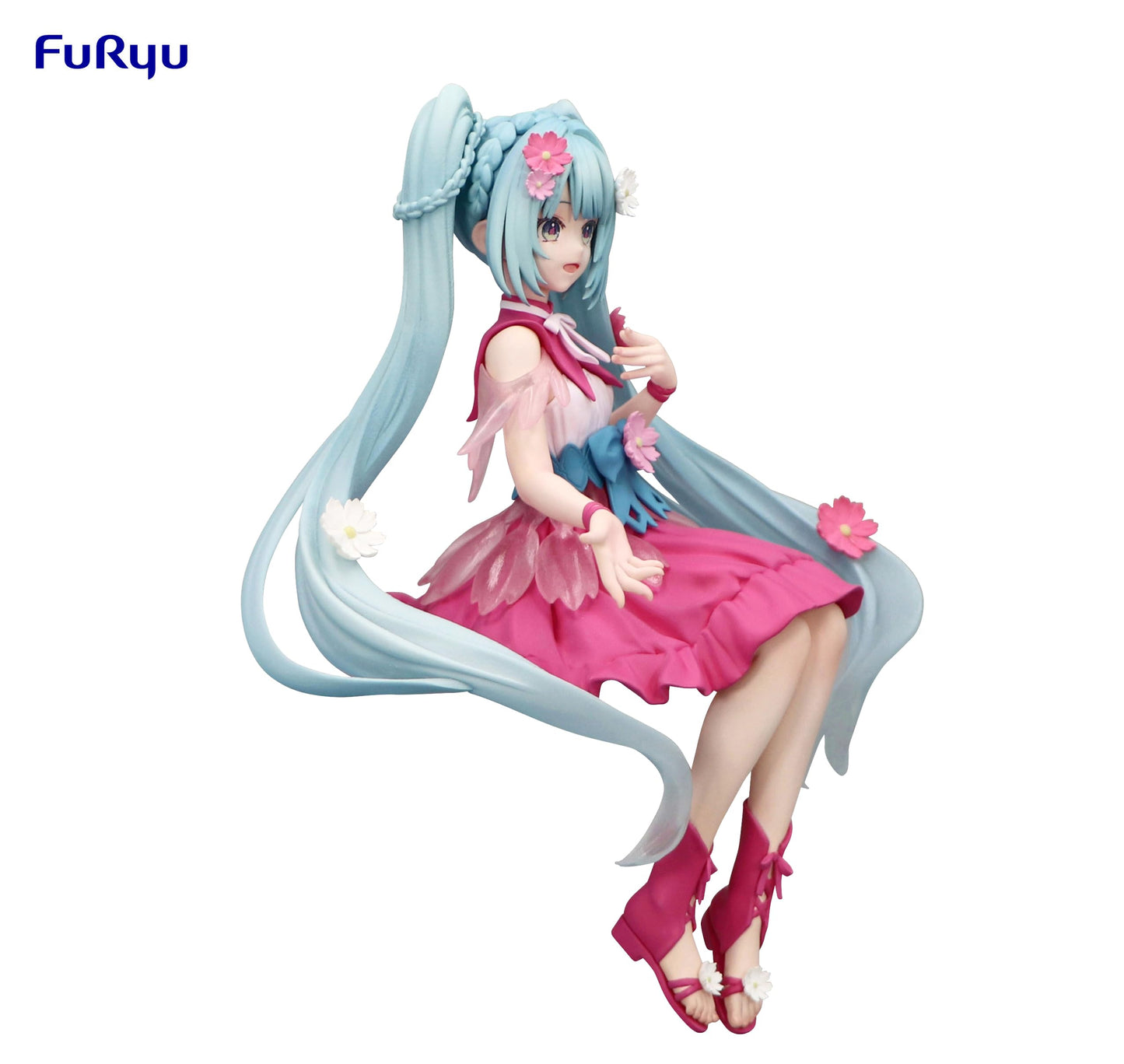 FURYU Corporation-Hatsune Miku Noodle Stopper Figure -Flower Fairy Cosmos-