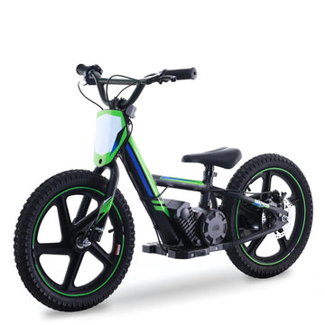 Olala Electric Dirt Bike For Kids Aged 5-10, 340W Racing Grade Electric Motorcycle With Aluminum Frame, Up To 12Mph & 3 Speed Se