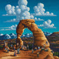 Dowdle Jigsaw Puzzle - Delicate Arch - 500 Piece