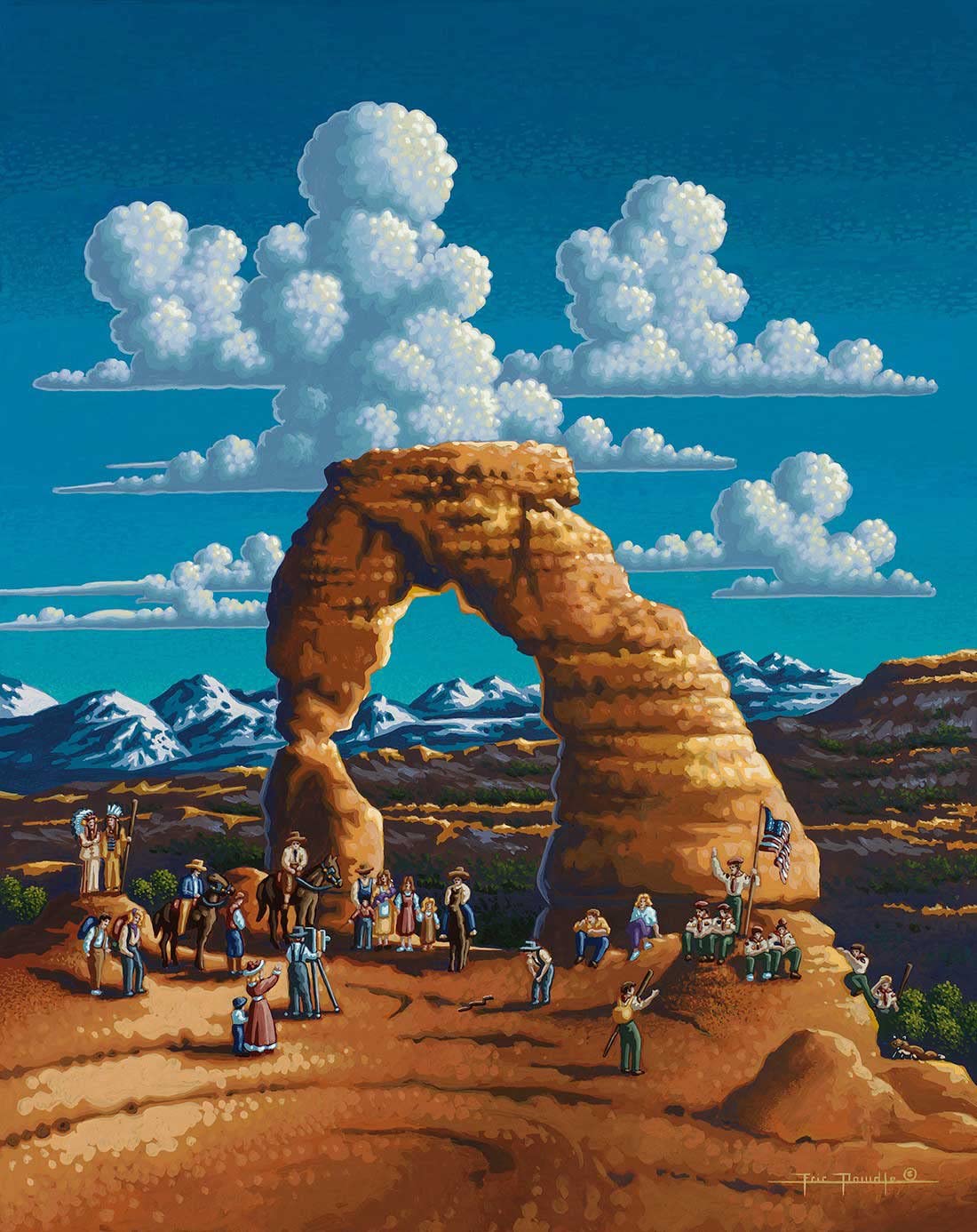Dowdle Jigsaw Puzzle - Delicate Arch - 500 Piece