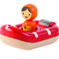 PlanToys Coastguard Bath And Water Play Toy (5668) | Sustainably Made from Rubberwood and Non-Toxic Paints and Dyes | Eco-Friend
