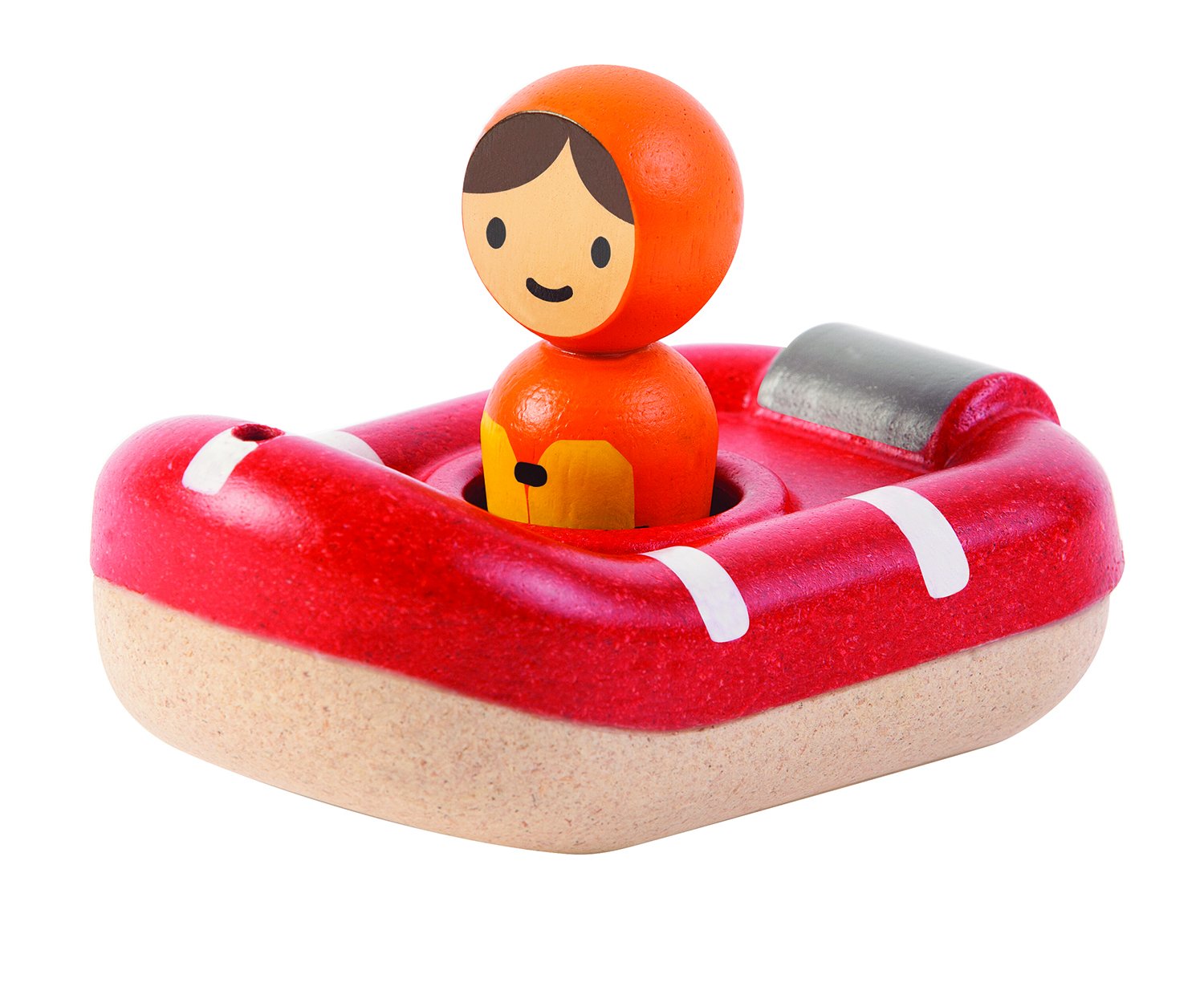 PlanToys Coastguard Bath And Water Play Toy (5668) | Sustainably Made from Rubberwood and Non-Toxic Paints and Dyes | Eco-Friend