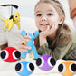 FJFFJF Rainbow Plush Toys - 8pcs Stuffed Animal Dolls, Soft Plush Fabric, Perfect for Kids' Birthdays, Model 768716721106