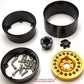 Txxrcss Adjustable 2 Offsets Rc 2.2 Beadlock Wheels Rims 1/10 Crawle Car Wheel Aluminum Hub Upgrades For Remote Control Scx10 Ca