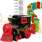 Christmas Dominos Train Toys For Kids 3-5 - 120Pcs Dominos Stem Montessori Toy 3 4 5 6 7 8 Year Old Boy Girl Birthday Gifts Boys